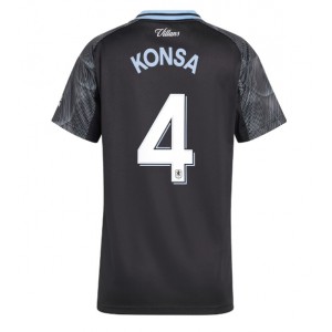 Fotbalové Dres Aston Villa Ezri Konsa #4 Dámské Venkovní Oblečení 2025-26 Krátký Rukáv
